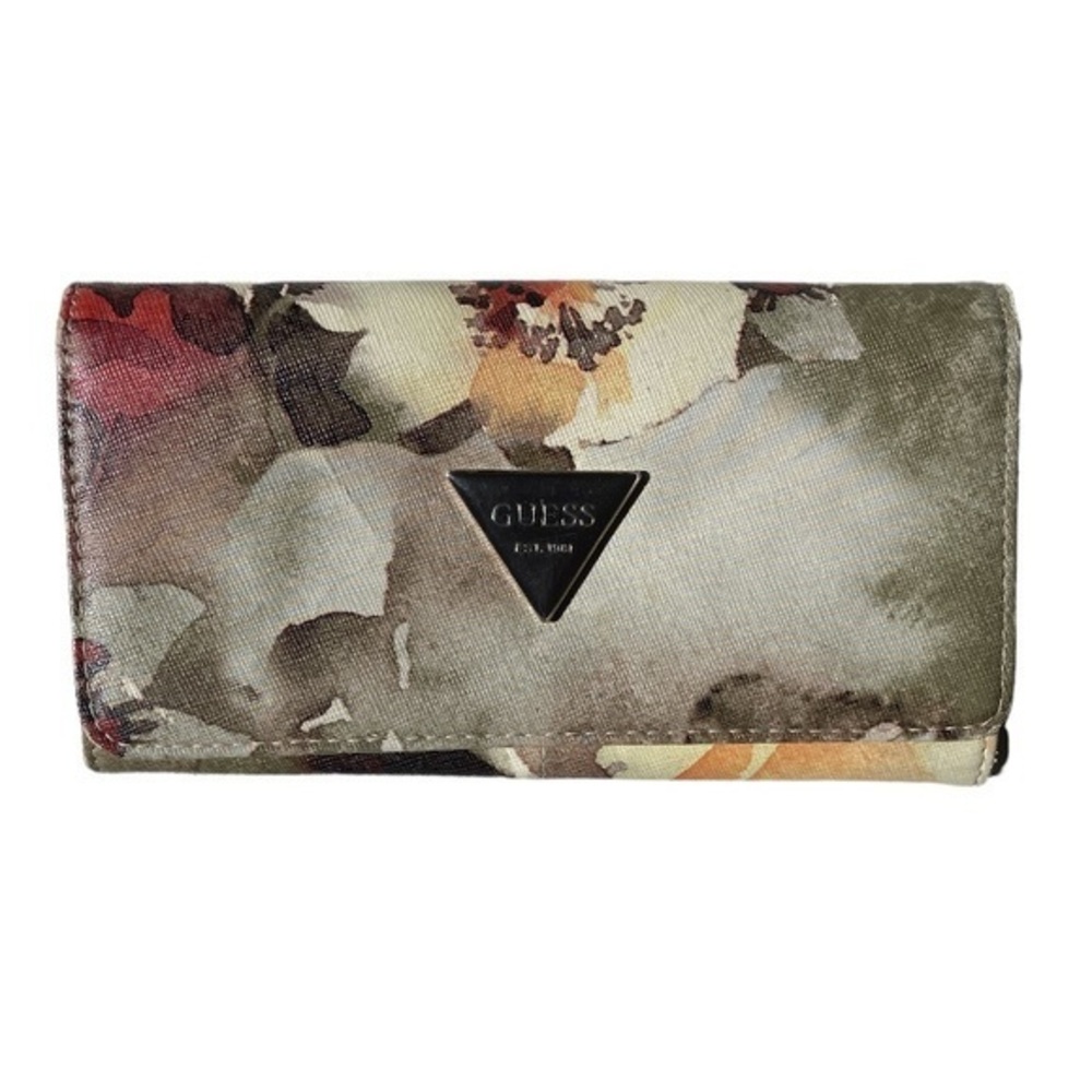 Guess Wallet Floral Bold Print